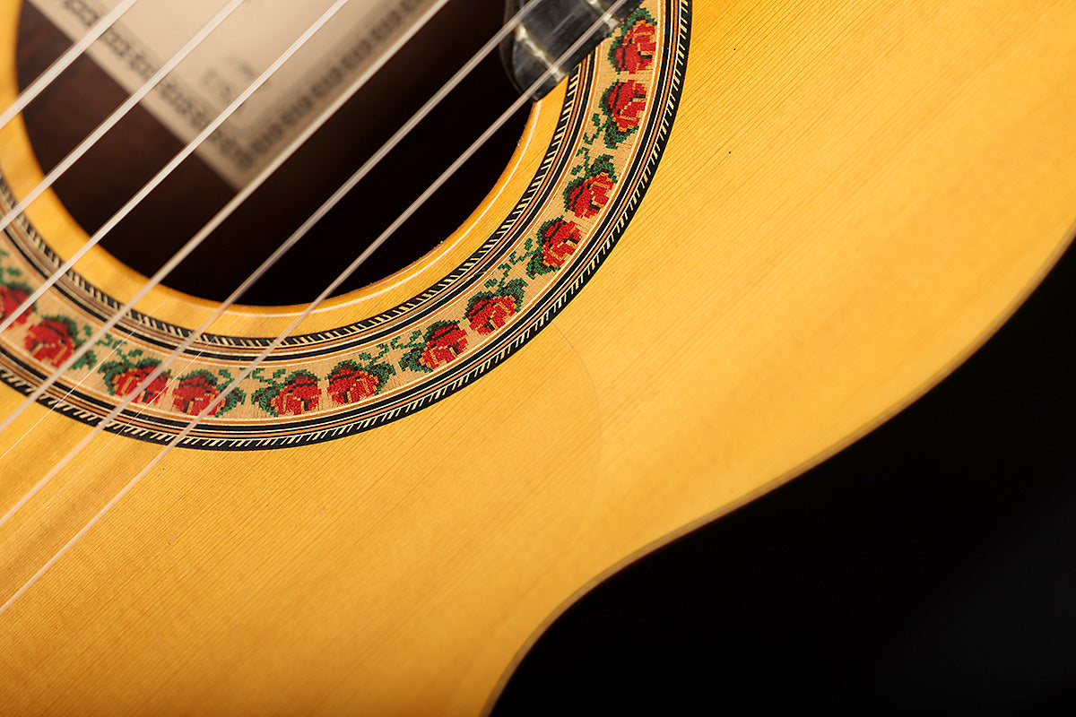 Lester Devoe 1997 Negra Flamenco in case - Acoustic Centre Music Store, Melbourne Australia