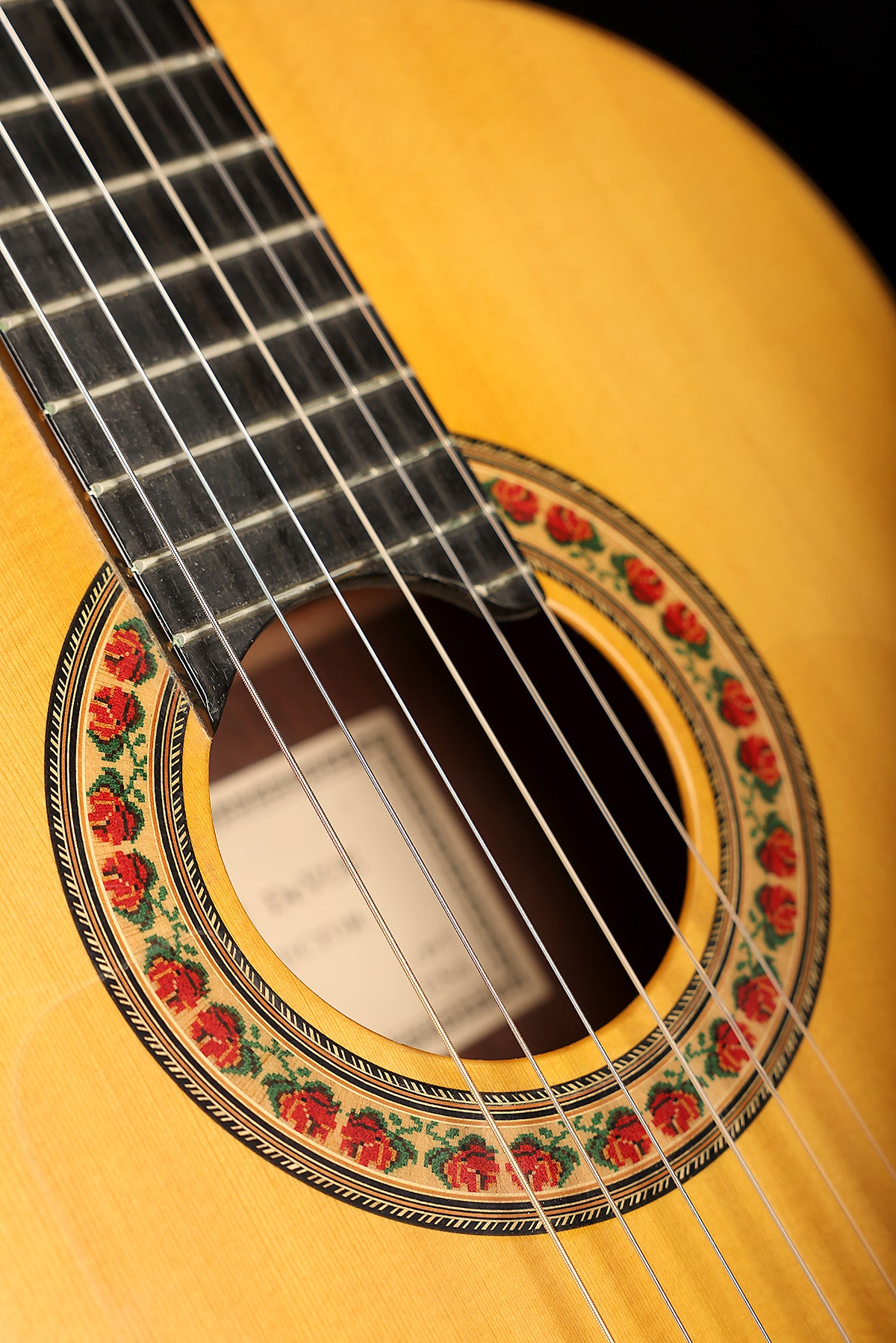 Lester Devoe 1997 Negra Flamenco in case - Acoustic Centre Music Store, Melbourne Australia