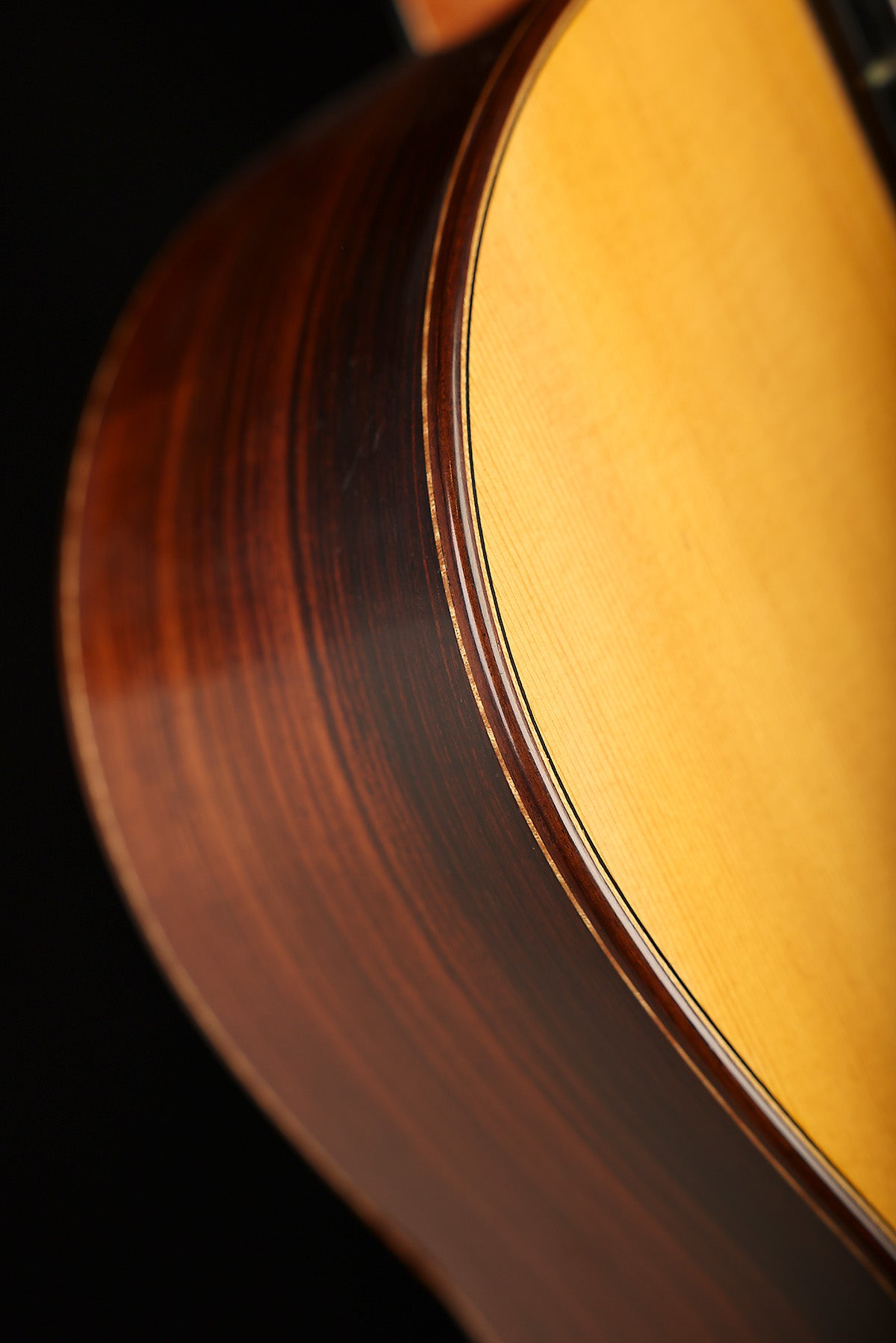Lester Devoe 1997 Negra Flamenco in case - Acoustic Centre Music Store, Melbourne Australia