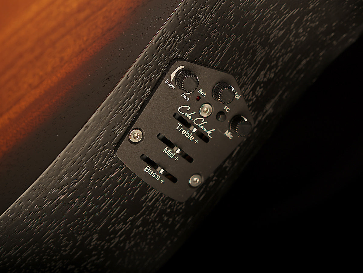 Cole Clark Studio TL1EC &#39;All Mahogany Sunburst&#39; HSS Hybrid Guitar - Acoustic Centre Music Store, Melbourne Australia