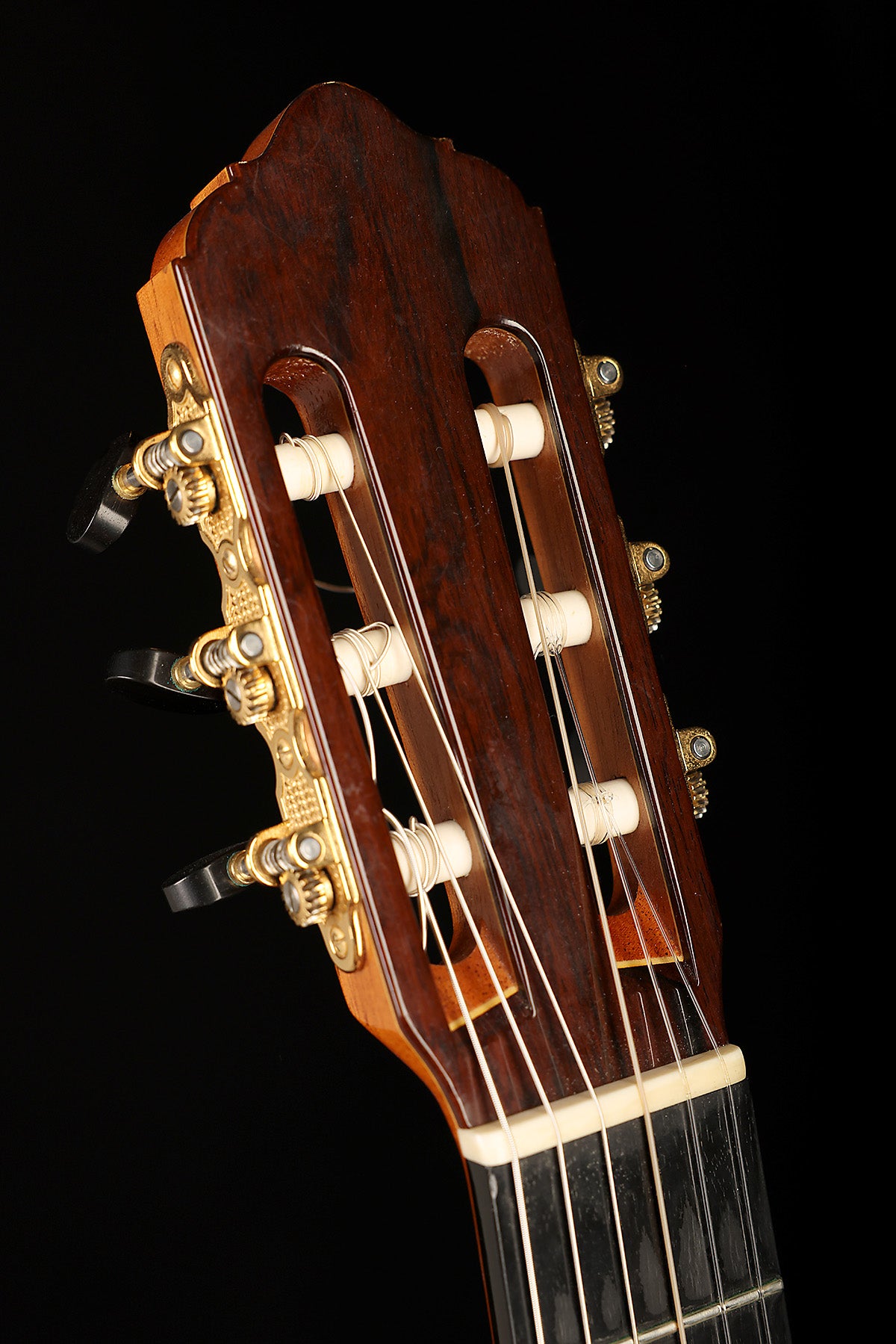 Lester Devoe 1997 Negra Flamenco in case - Acoustic Centre Music Store, Melbourne Australia