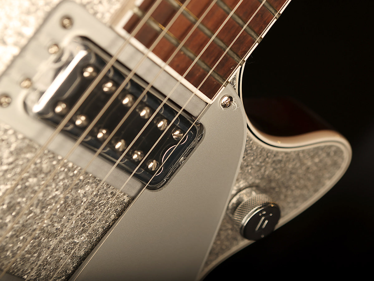 Gretsch G5230T Electromatic Sparkle Jet FT Single-Cut with Bigsby &#39;Silver Sparkle&#39; Electric Guitar - Acoustic Centre Music Store, Melbourne Australia
