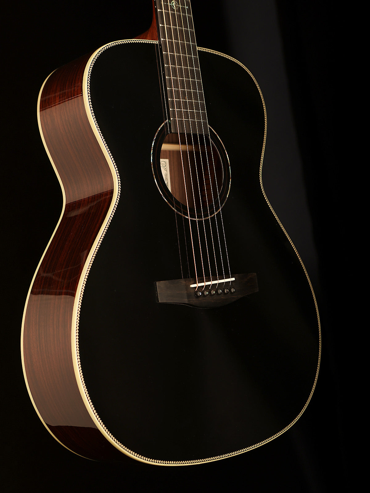 Alvarez Laureate Folk 70e &#39;Blacktop&#39; Acoustic Electric Guitar - Acoustic Centre Music Store, Melbourne Australia