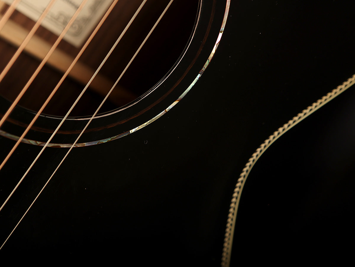 Alvarez Laureate Folk 70e &#39;Blacktop&#39; Acoustic Electric Guitar - Acoustic Centre Music Store, Melbourne Australia