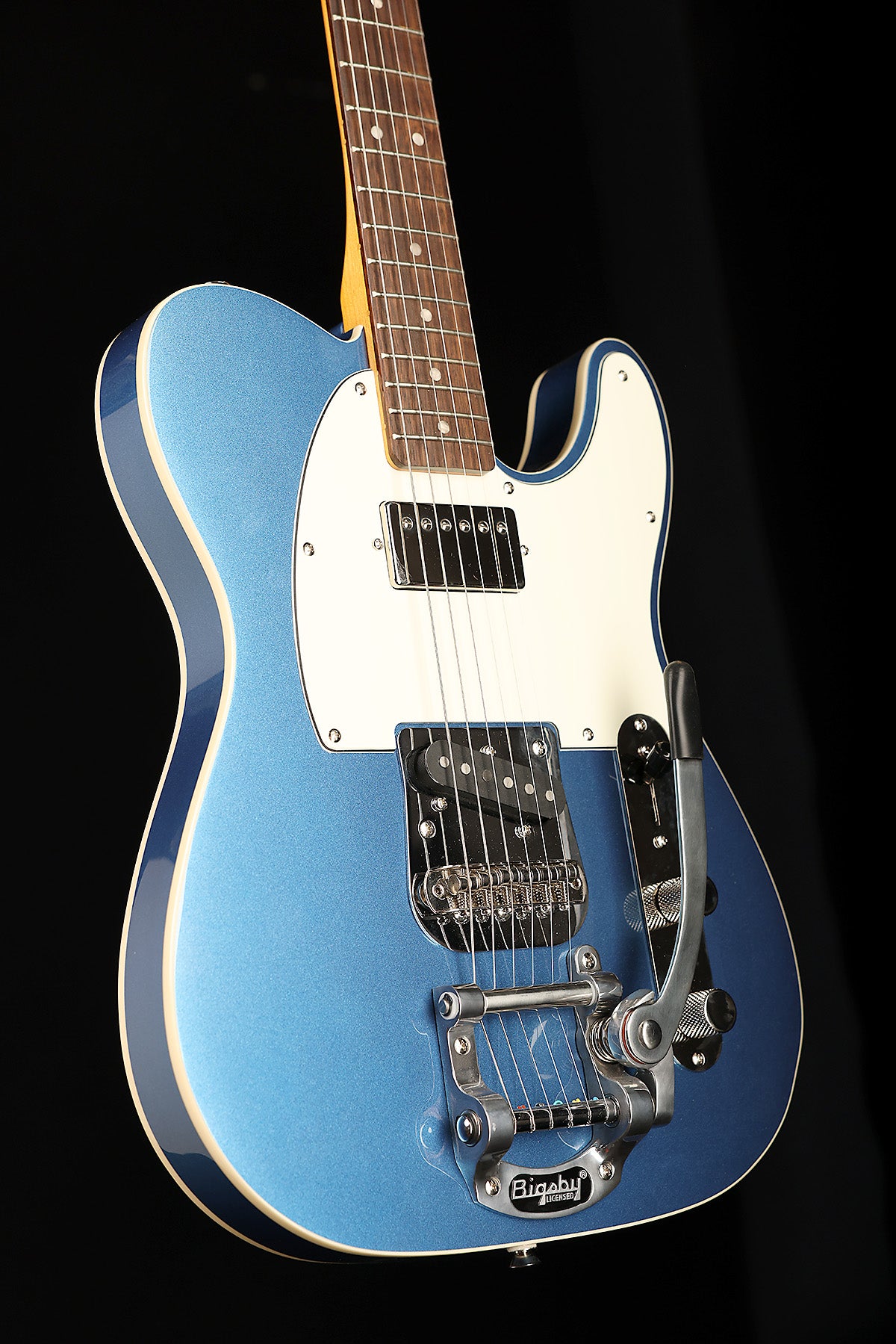 Squier Classic Vibe Custom Telecaster SH with Bigsby 'Lake Placid Blue' Electric Guitar - Acoustic Centre Music Store, Melbourne Australia