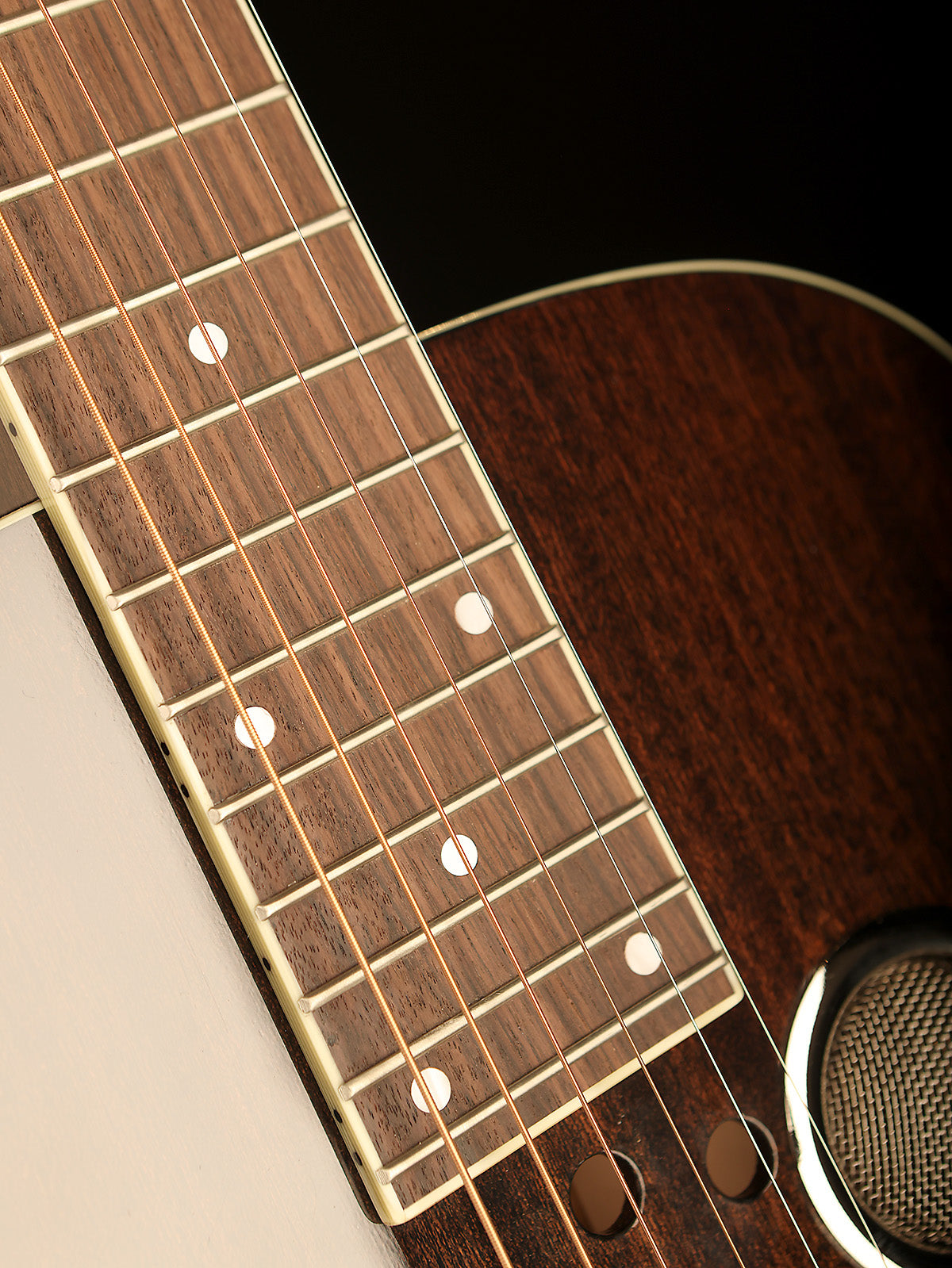 Regal RD-52 &#39;Black Lightning&#39; Squareneck Resonator Guitar - Acoustic Centre Music Store, Melbourne Australia