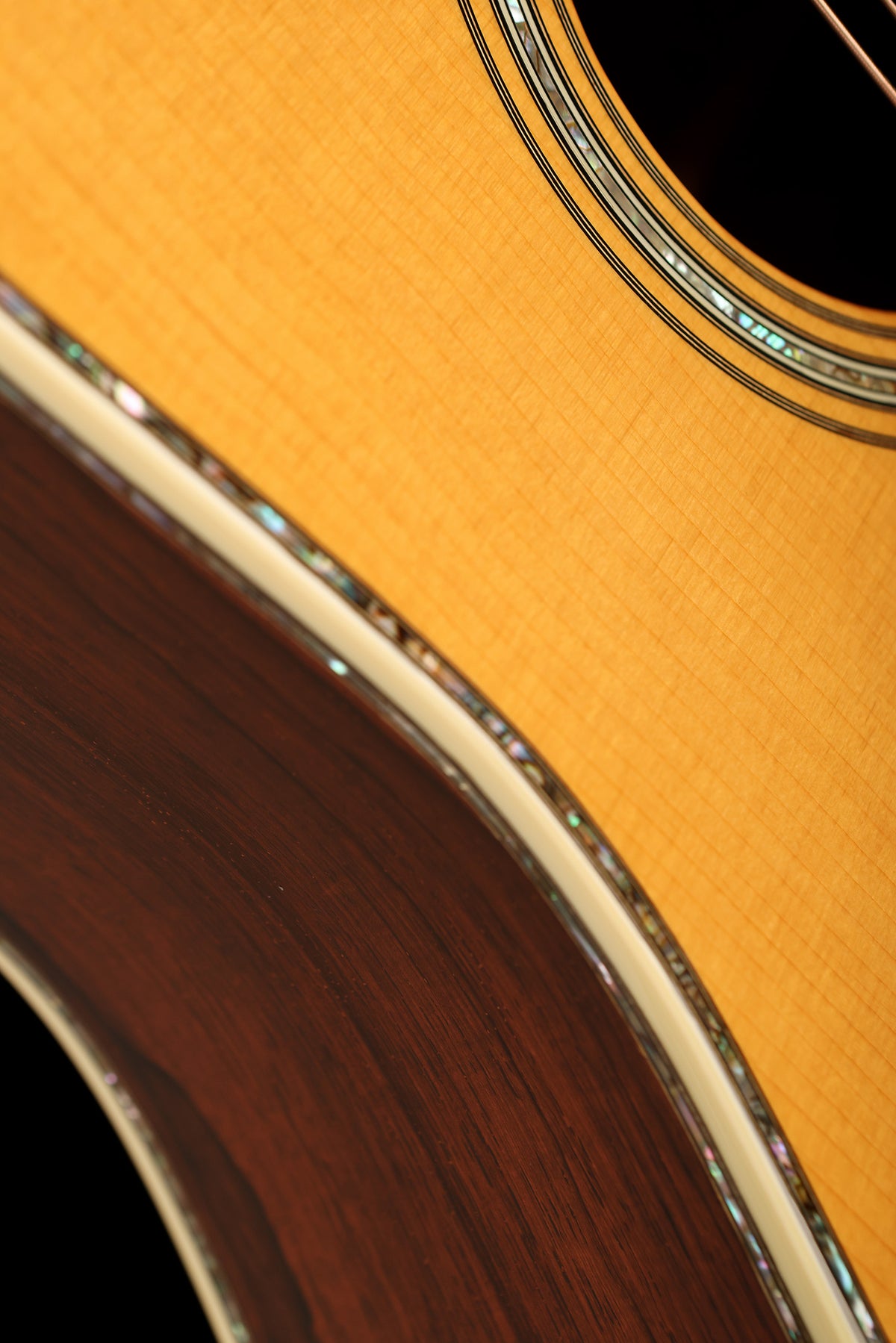 Martin Custom Shop D-45 Marquis &#39;Adirondack / Madagascar Rosewood&#39; Preowned 2007 - Acoustic Centre Music Store, Melbourne Australia