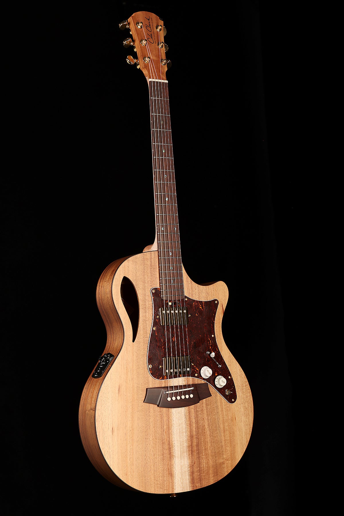 Cole Clark CCTL2EC-BLBLR-HH True Hybrid Acoustic Electric Guitar