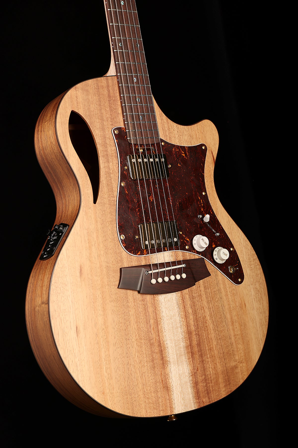 Cole Clark CCTL2EC-BLBLR-HH True Hybrid Acoustic Electric Guitar