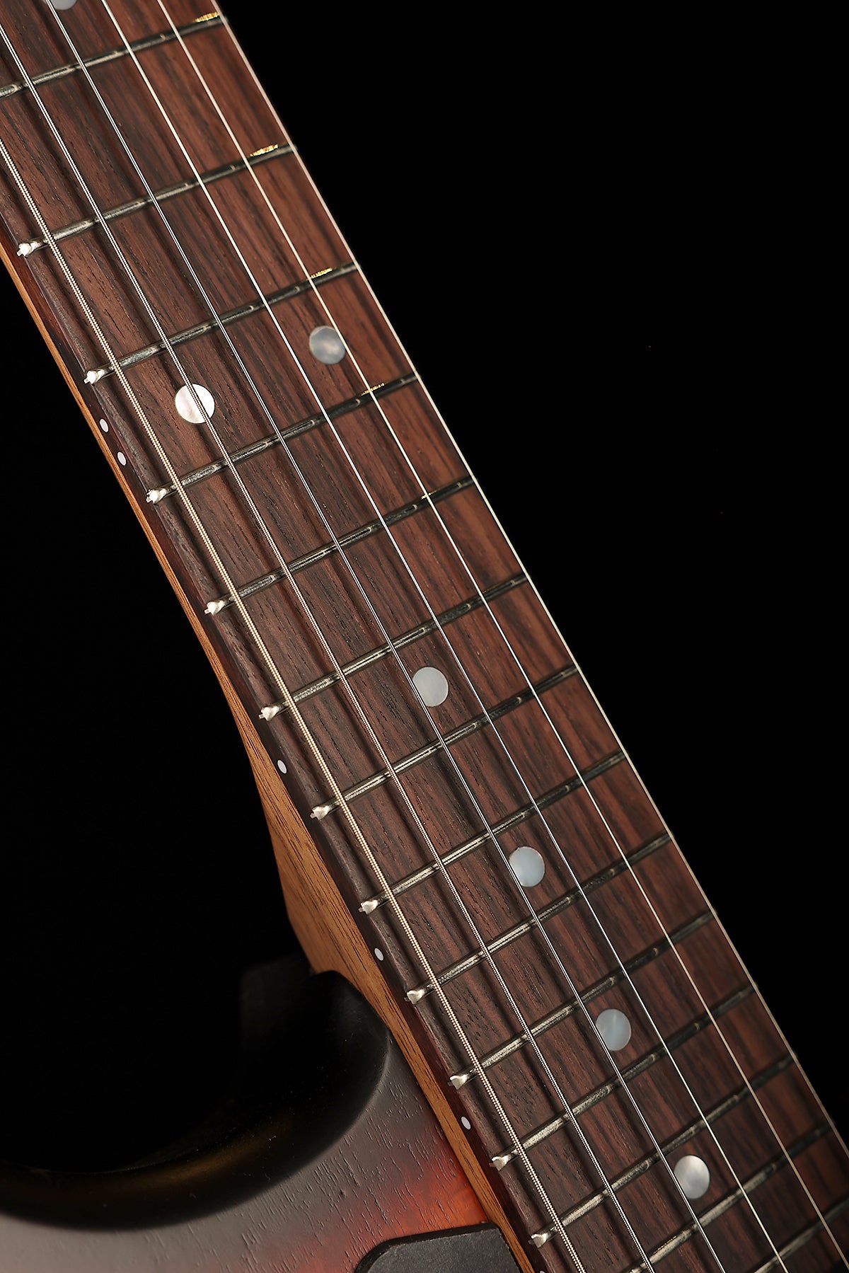 Cole Clark Hollow Baby HSS 'Blackwood Sunburst' Electric Guitar