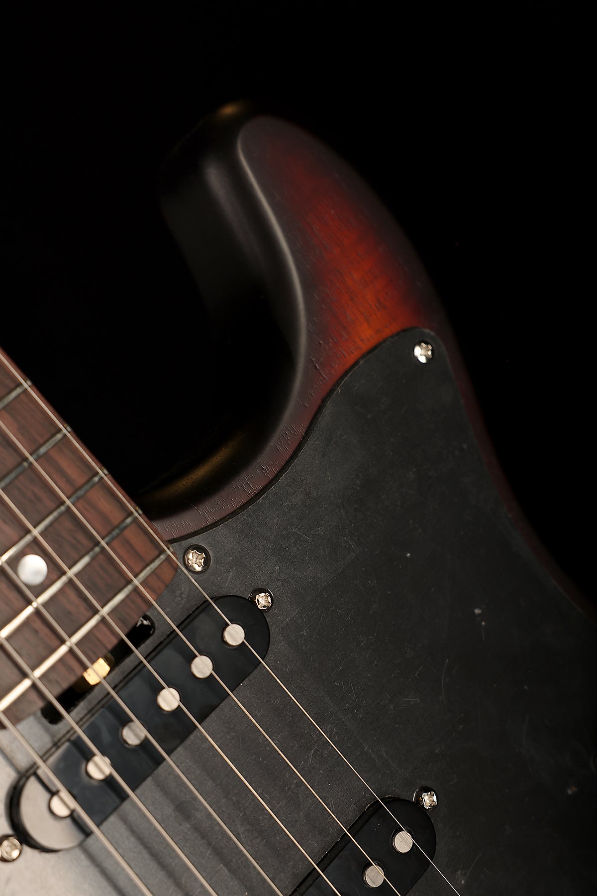 Cole Clark Hollow Baby HSS 'Blackwood Sunburst' Electric Guitar