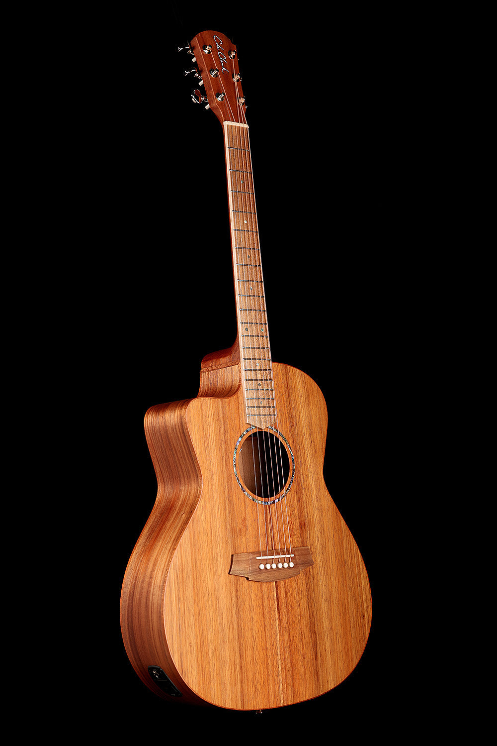 Cole Clark SAN1EC-LH-BLBL Left-Handed 'Blackwood / Blackwood' Acoustic Electric Guitar