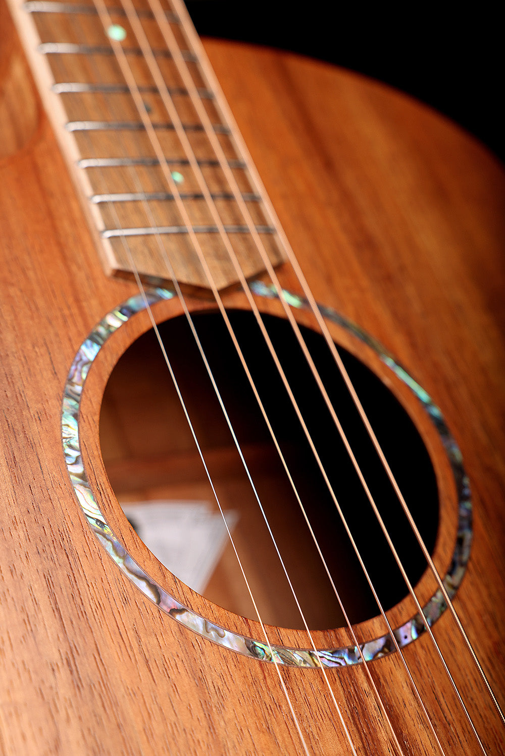 Cole Clark SAN1EC-LH-BLBL Left-Handed 'Blackwood / Blackwood' Acoustic Electric Guitar