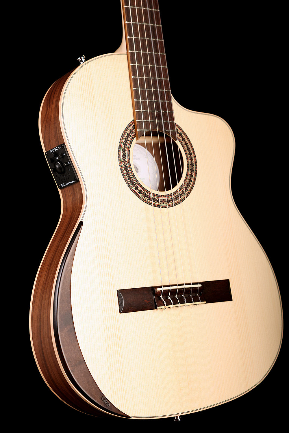 Manuel Rodriguez Ecologia Samba Plano Electric Classical Guitar