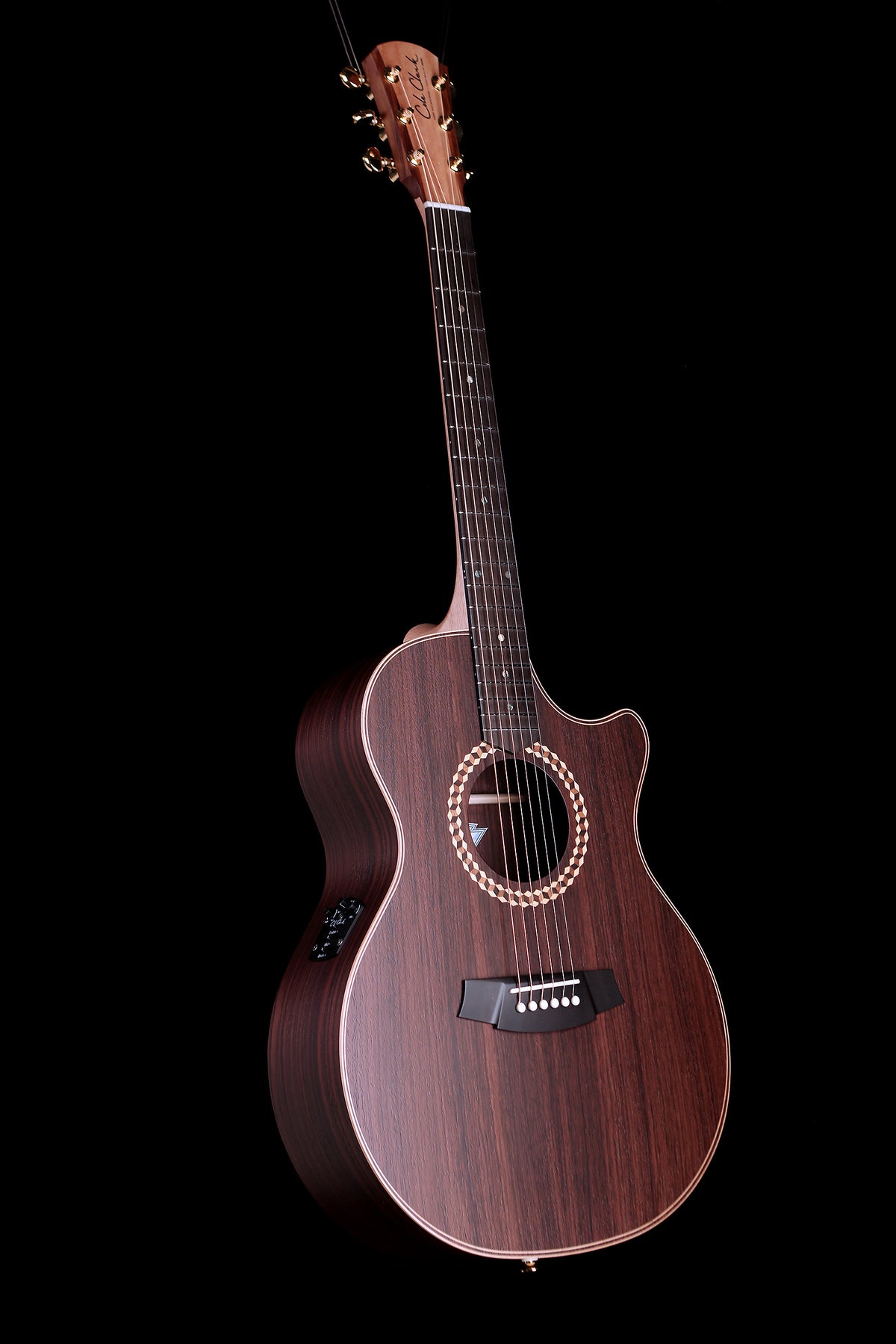 Cole Clark Recording &#39;All Rosewood&#39; Acoustic Electric Guitar - Acoustic Centre Music Store, Melbourne Australia