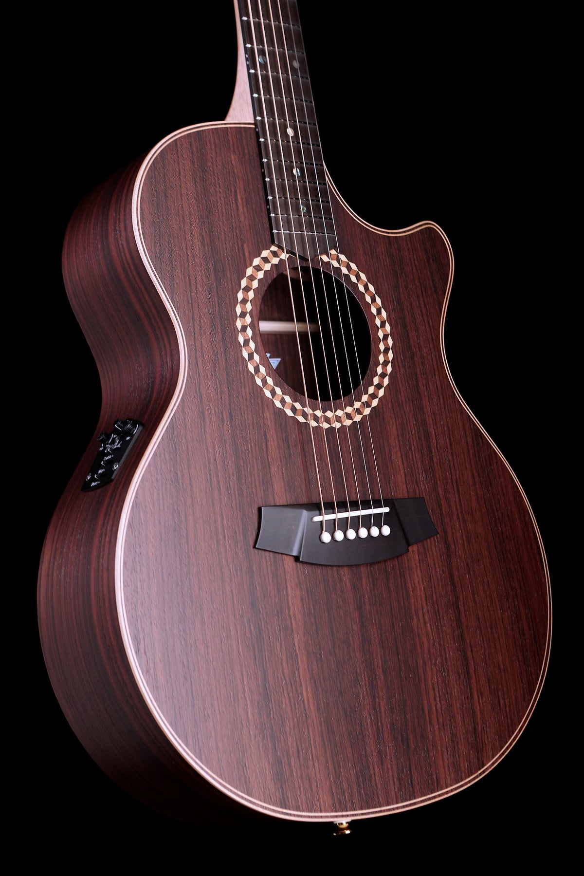 Cole Clark Recording &#39;All Rosewood&#39; Acoustic Electric Guitar - Acoustic Centre Music Store, Melbourne Australia