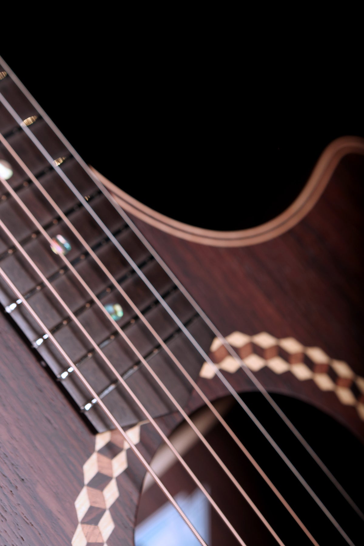 Cole Clark Recording &#39;All Rosewood&#39; Acoustic Electric Guitar - Acoustic Centre Music Store, Melbourne Australia