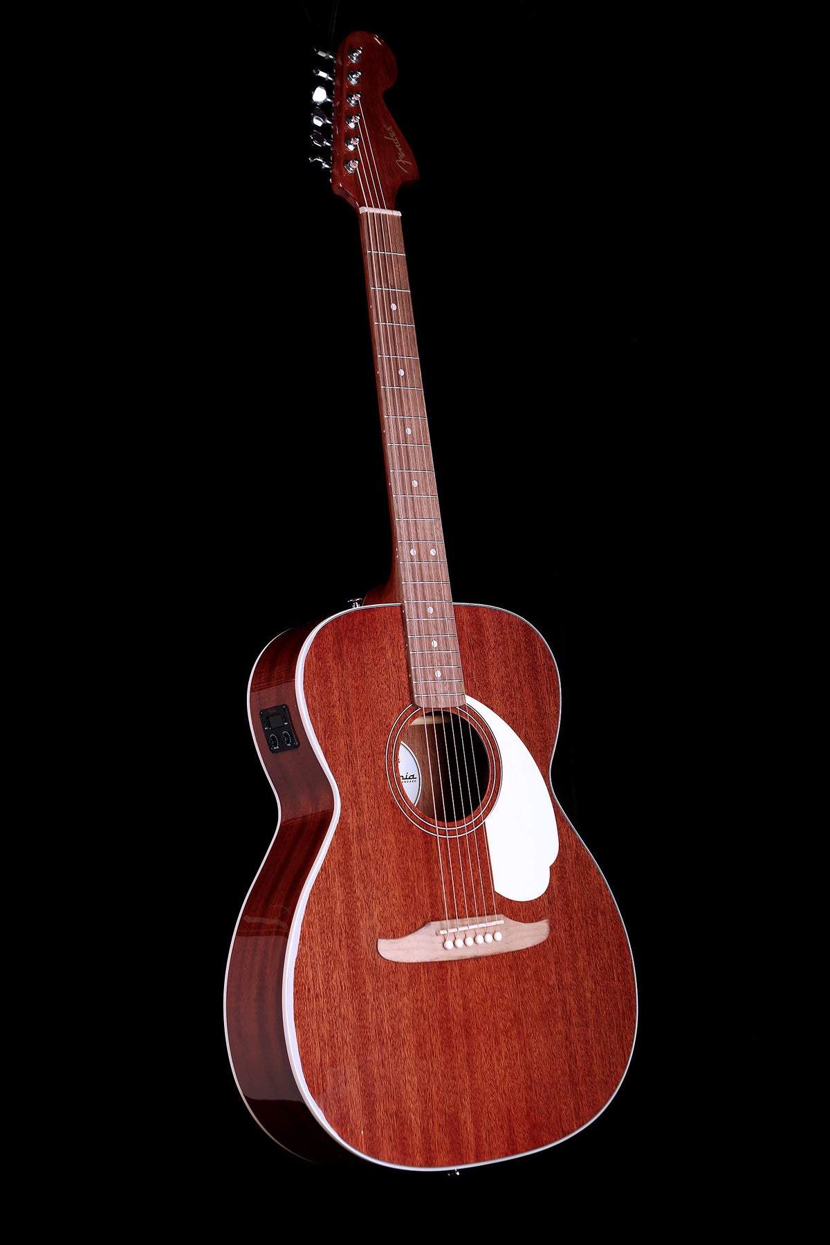 Fender California Standard Monterey™ E ‘Natural Sapele’ Acoustic Electric Guitar - Acoustic Centre Music Store, Melbourne Australia