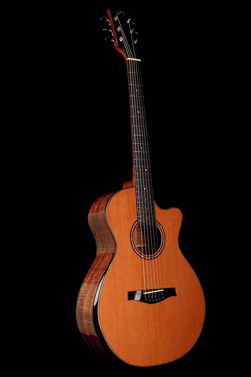 David Worthy Talisman 'Lucky Strike Redwood / Figured Australian Blackwood' Preowned 2019