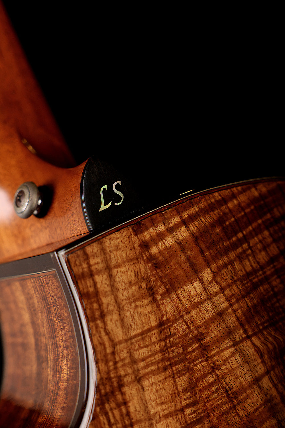 David Worthy Talisman 'Lucky Strike Redwood / Figured Australian Blackwood' Preowned 2019