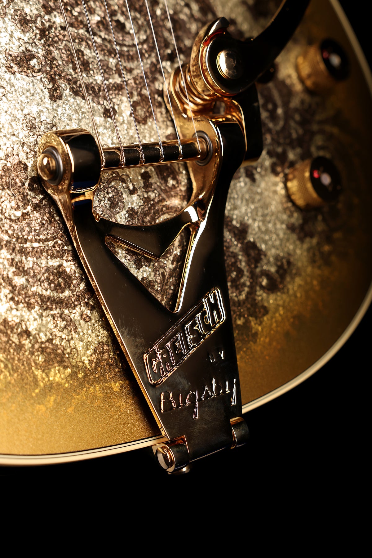 Gretsch G6134TG Limited Edition Paisley Penguin 'Gold Paisley' Electric Guitar