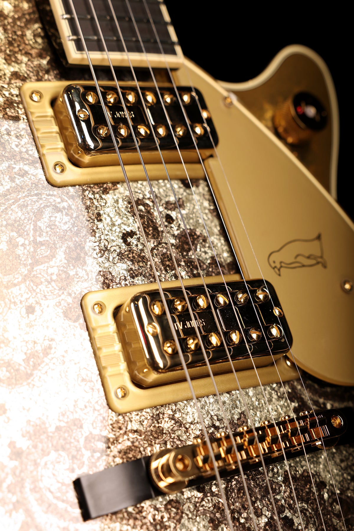 Gretsch G6134TG Limited Edition Paisley Penguin 'Gold Paisley' Electric Guitar