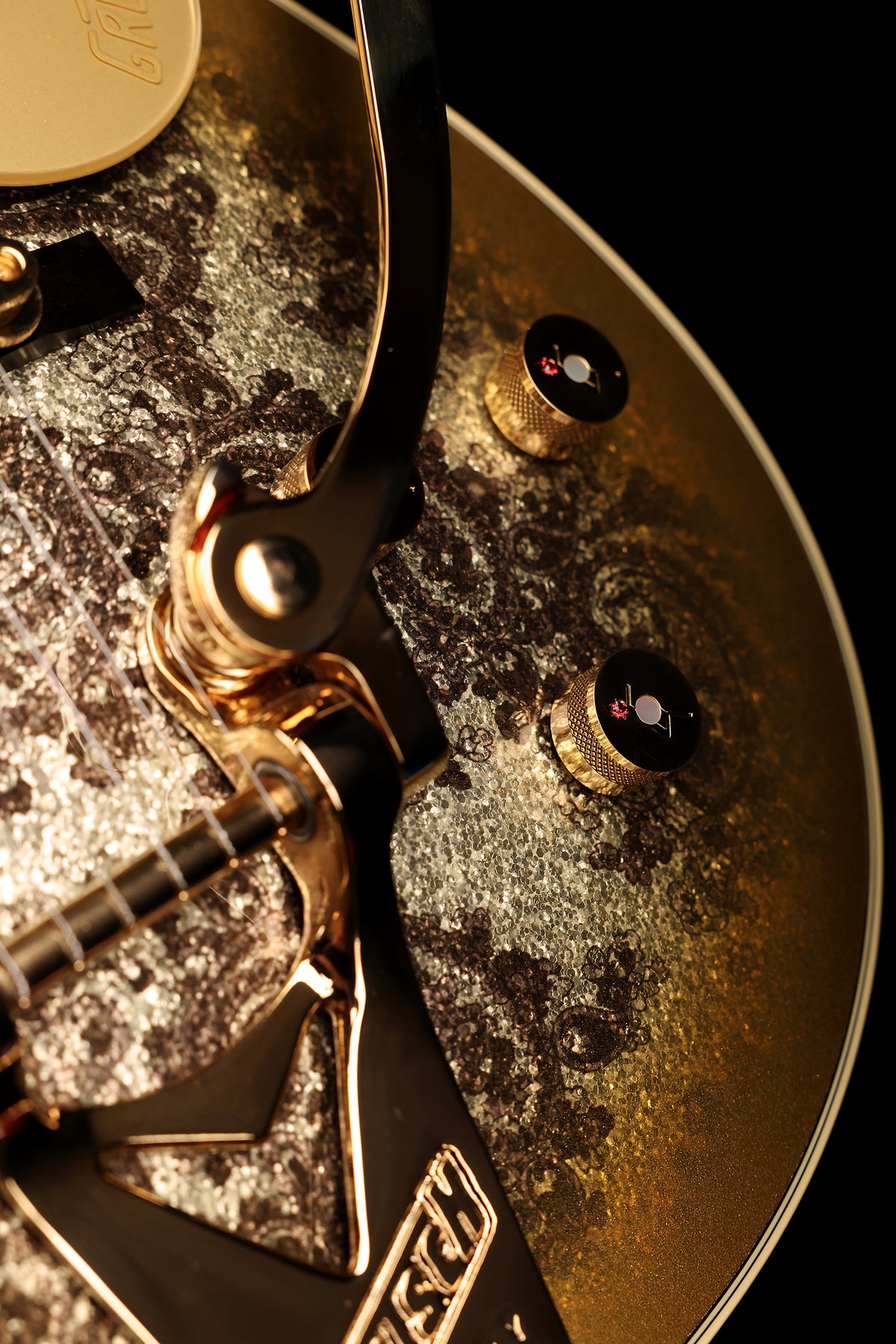 Gretsch G6134TG Limited Edition Paisley Penguin 'Gold Paisley' Electric Guitar