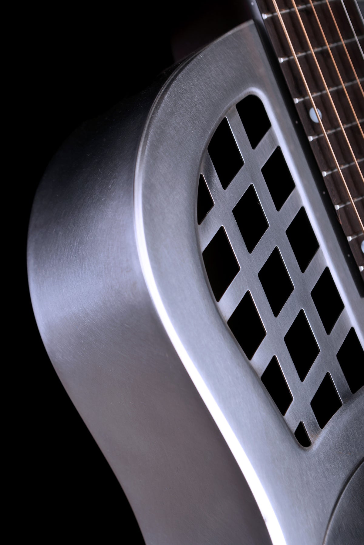 National Reso-Phonic Raw Series Tricone Steel Resonator Guitar - Acoustic Centre Music Store, Melbourne Australia