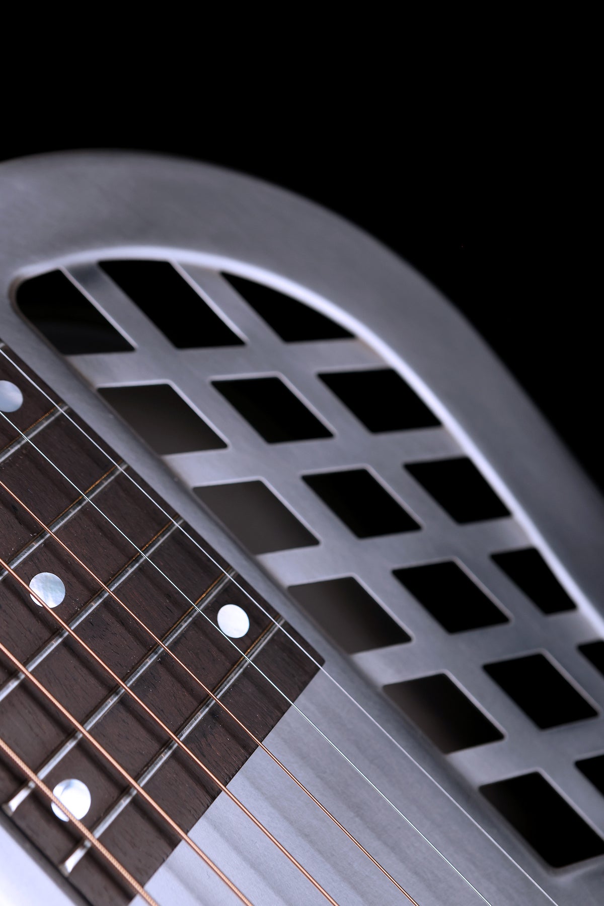 National Reso-Phonic Raw Series Tricone Steel Resonator Guitar - Acoustic Centre Music Store, Melbourne Australia