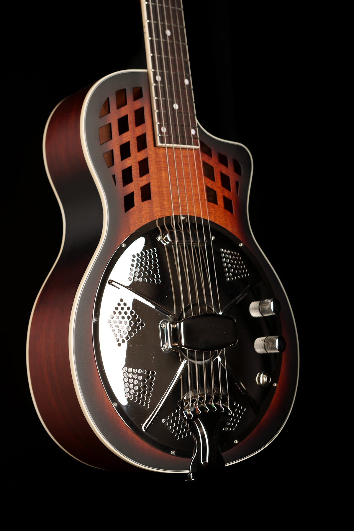 Bourbon Street BSR-LSA-MS-E &#39;Louisiana&#39; Single Cone Resonator - Acoustic Centre Music Store, Melbourne Australia
