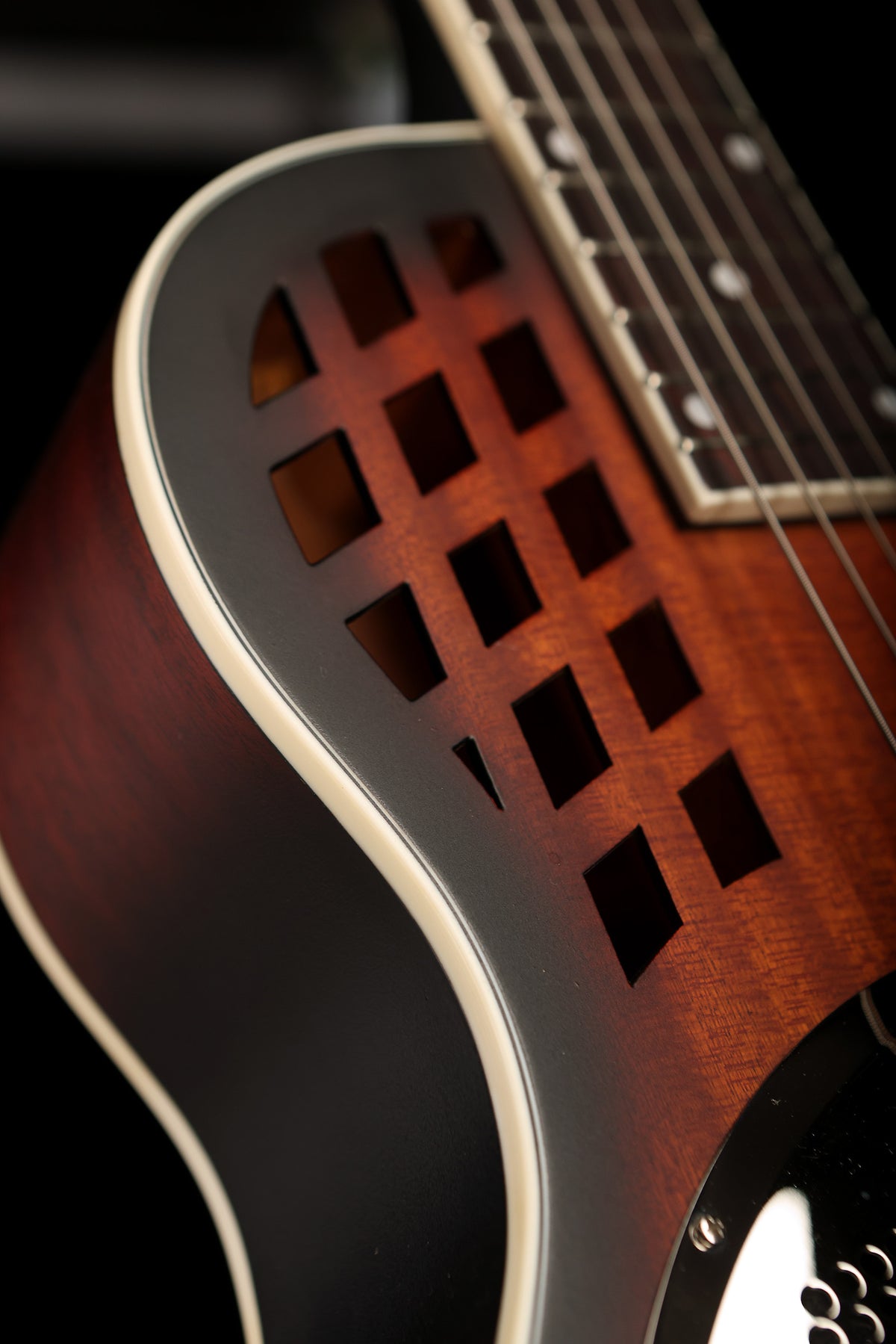 Bourbon Street BSR-LSA-MS-E &#39;Louisiana&#39; Single Cone Resonator - Acoustic Centre Music Store, Melbourne Australia