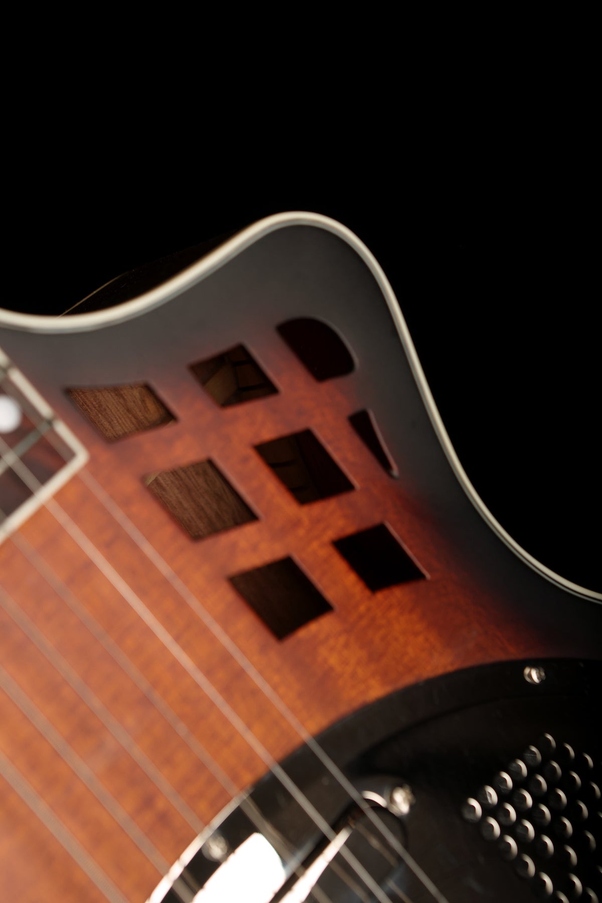 Bourbon Street BSR-LSA-MS-E &#39;Louisiana&#39; Single Cone Resonator - Acoustic Centre Music Store, Melbourne Australia