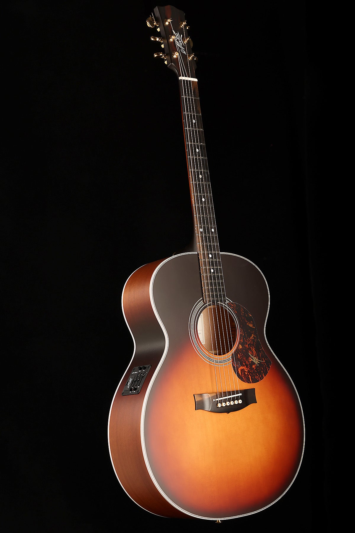 Maton Troubadour Jumbo 'Tobacco Sunburst' Acoustic Electric Guitar
