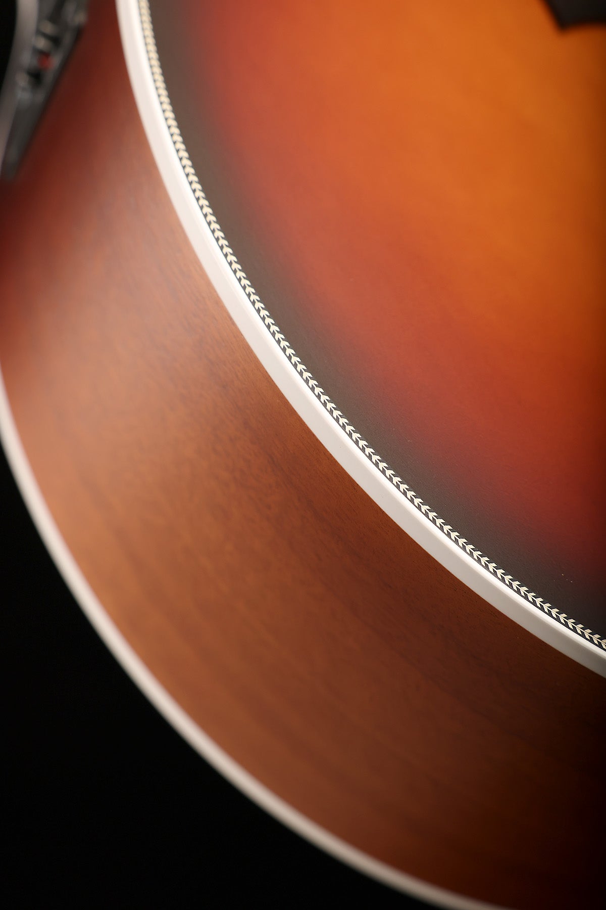 Maton Troubadour Jumbo 'Tobacco Sunburst' Acoustic Electric Guitar