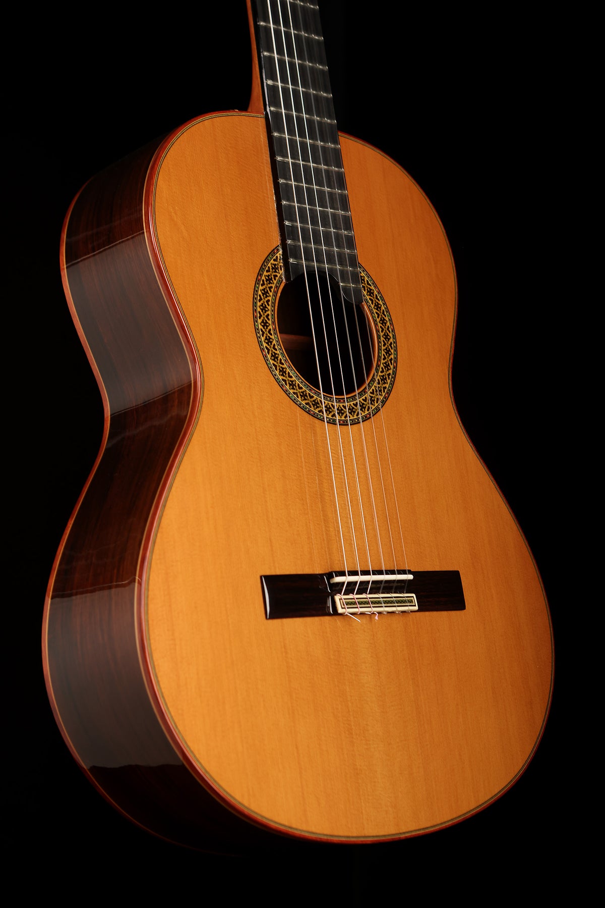 Alhambra Premier Pro Javier Mengual &#39;Cedar / Madagascar Rosewood&#39; Classical Guitar Preowned 2024 - Acoustic Centre Music Store, Melbourne Australia