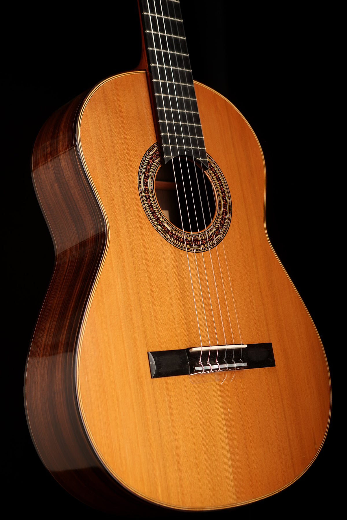 Carson-Crickmore Handmade Classical Guitar &#39;Cedar / Indian Rosewood&#39; Preowned 1997 - Acoustic Centre Music Store, Melbourne Australia
