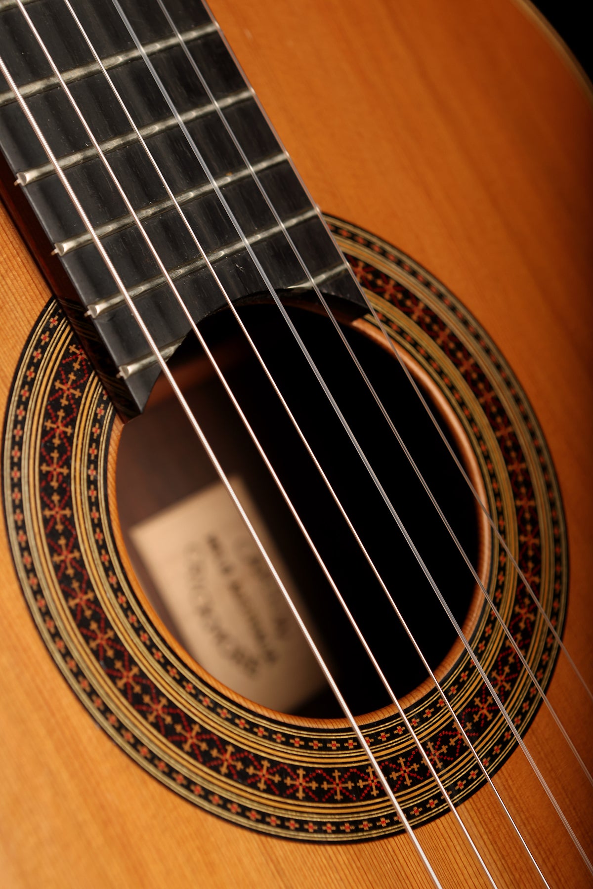 Carson-Crickmore Handmade Classical Guitar &#39;Cedar / Indian Rosewood&#39; Preowned 1997 - Acoustic Centre Music Store, Melbourne Australia