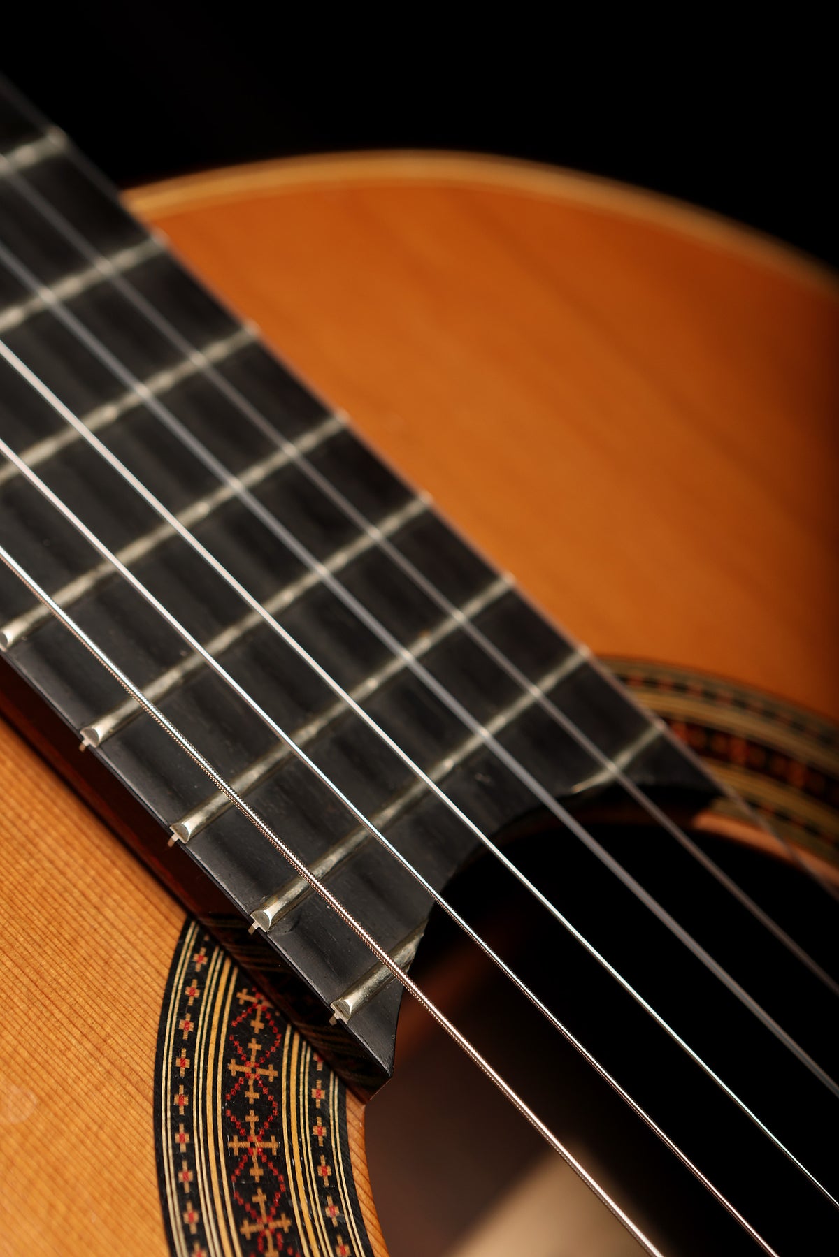 Carson-Crickmore Handmade Classical Guitar &#39;Cedar / Indian Rosewood&#39; Preowned 1997 - Acoustic Centre Music Store, Melbourne Australia