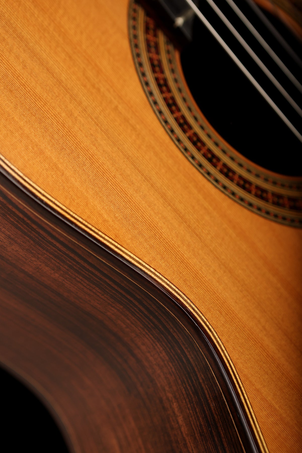 Carson-Crickmore Handmade Classical Guitar &#39;Cedar / Indian Rosewood&#39; Preowned 1997 - Acoustic Centre Music Store, Melbourne Australia