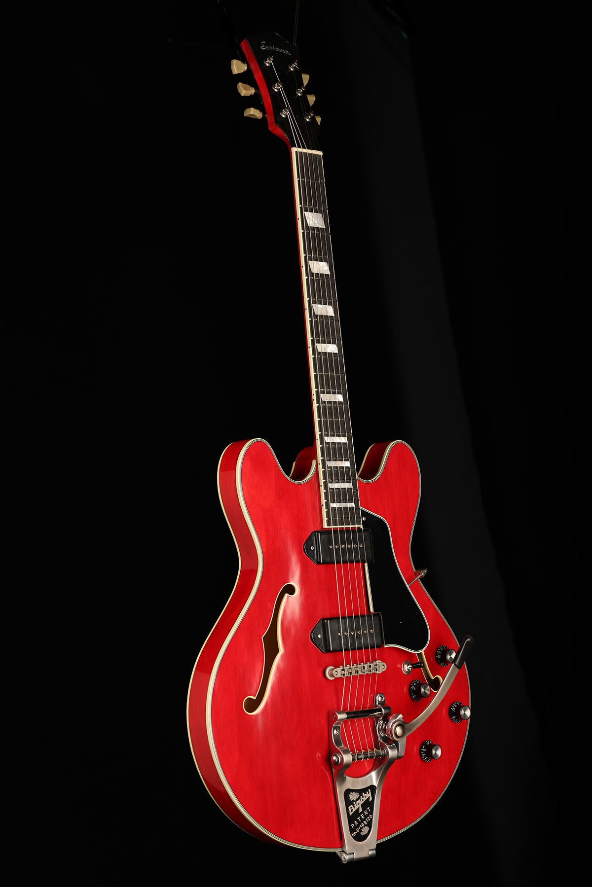 Eastman T64/TV-T-RD 'Vintage Red' Hollow Body Electric Guitar