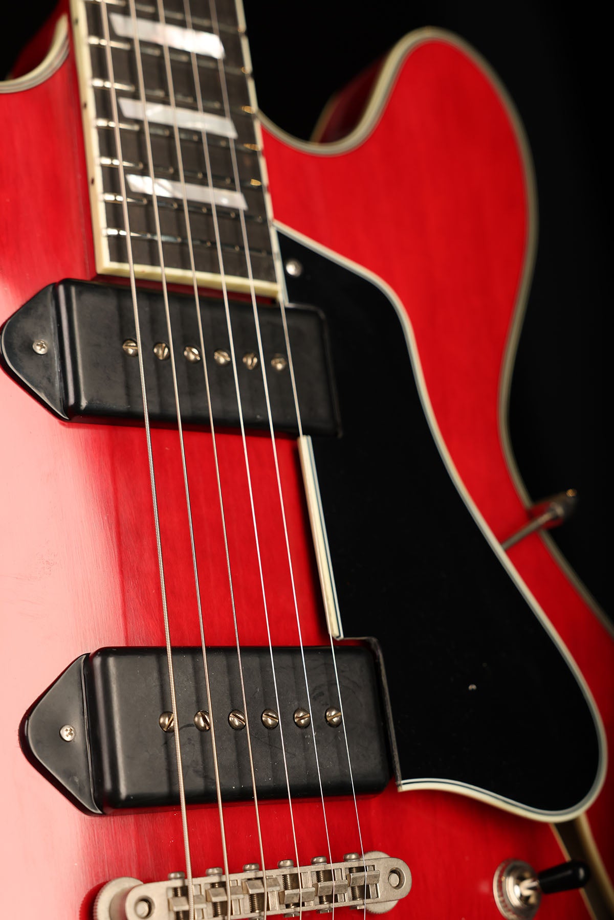 Eastman T64/TV-T-RD 'Vintage Red' Hollow Body Electric Guitar