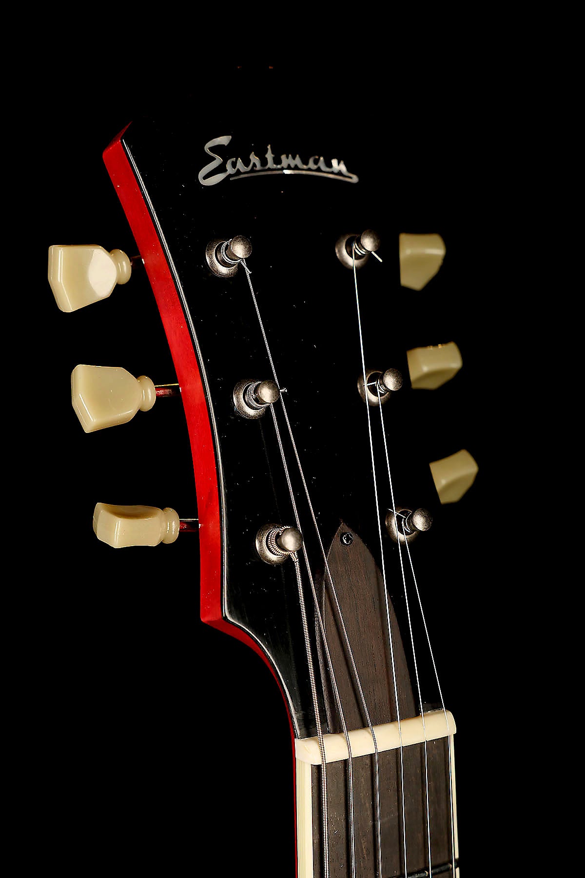 Eastman T64/TV-T-RD 'Vintage Red' Hollow Body Electric Guitar