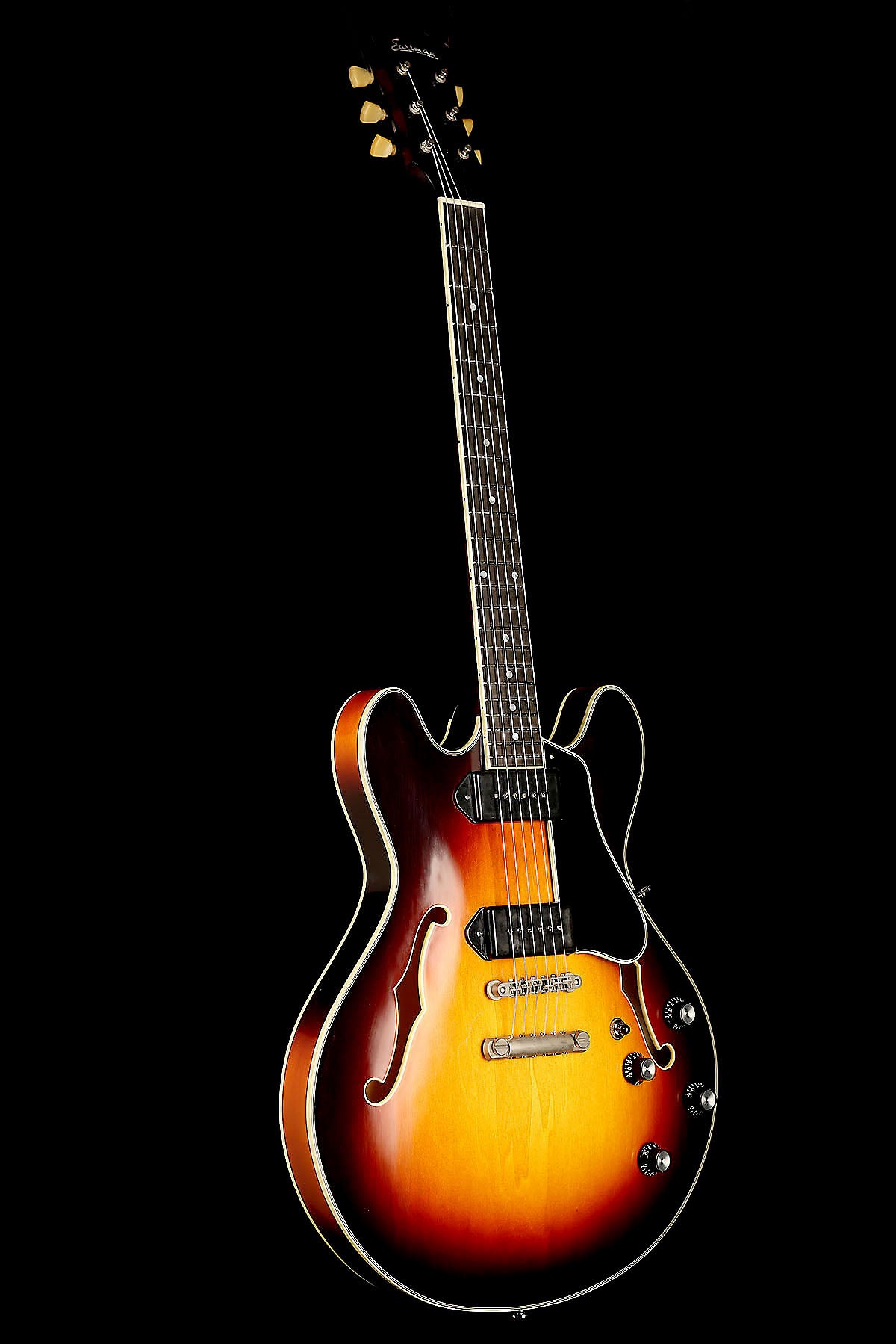 Eastman T60/TV-SB Thinline 'Sunburst' Electric Guitar
