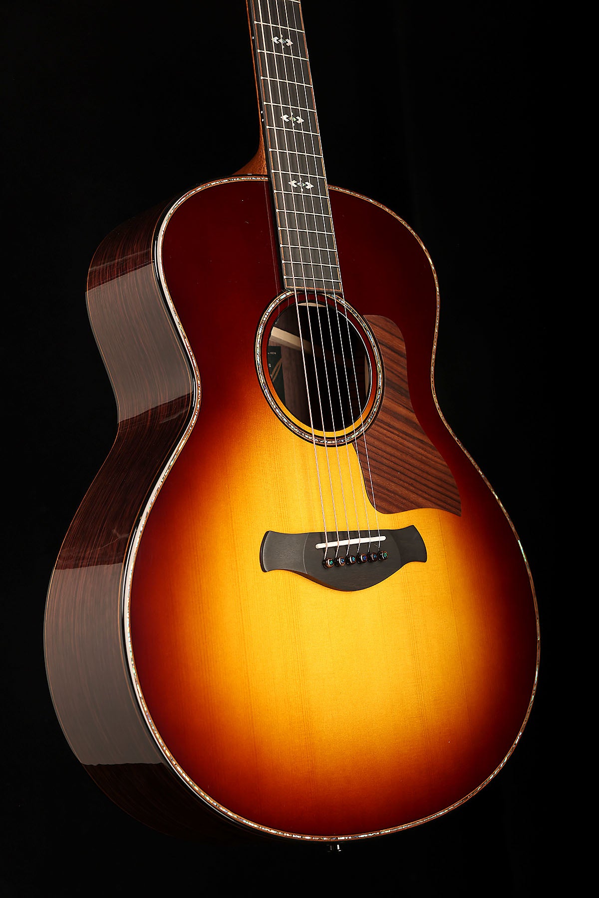 Taylor Custom Catch Gold Label Super Auditorium 'Englemann Spruce / Indian Rosewood' Acoustic Electric Guitar