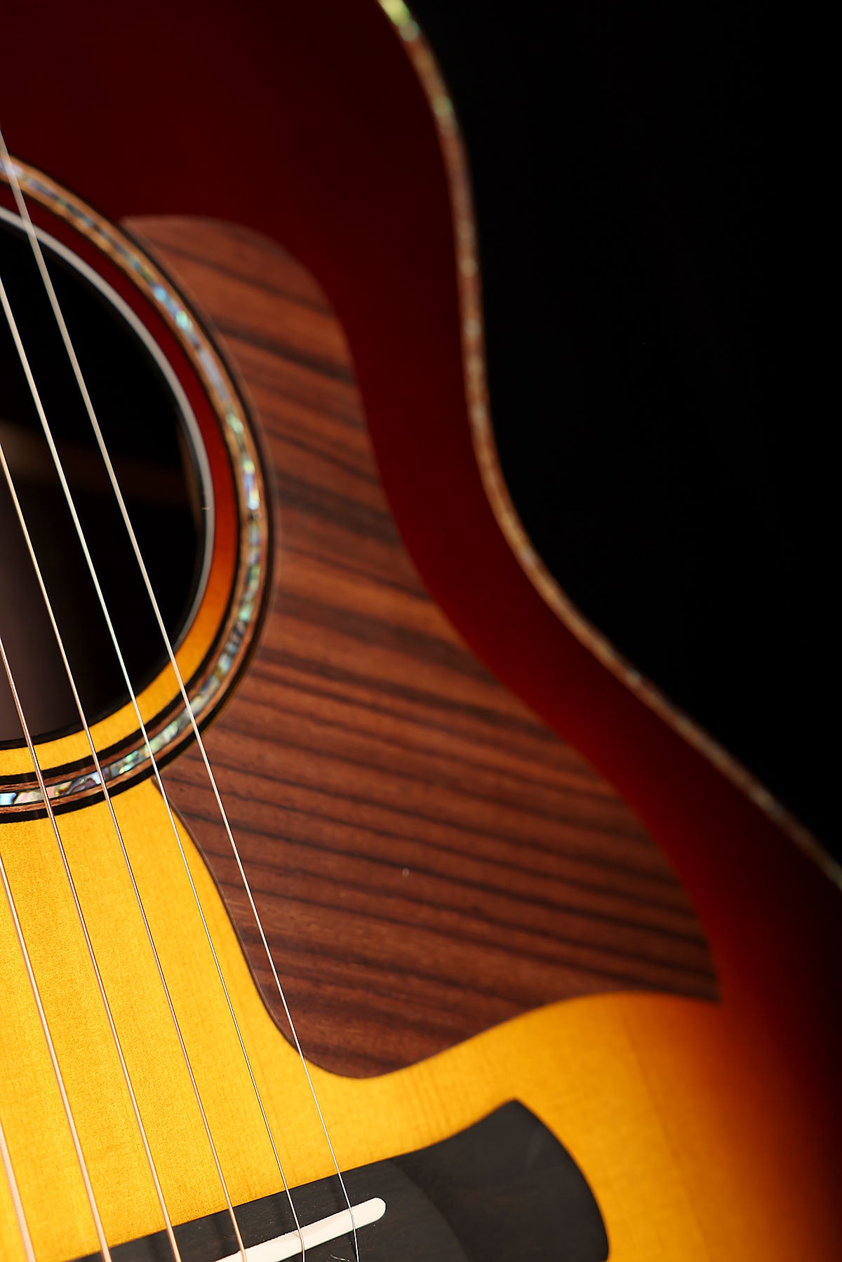 Taylor Custom Catch Gold Label Super Auditorium 'Englemann Spruce / Indian Rosewood' Acoustic Electric Guitar