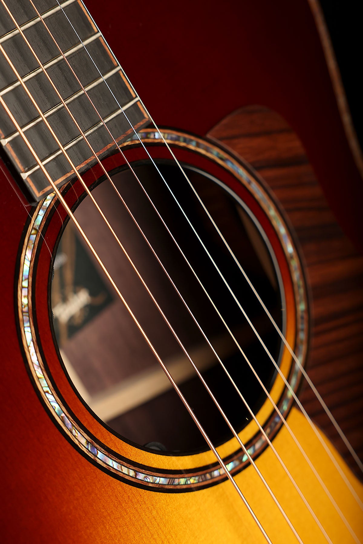 Taylor Custom Catch Gold Label Super Auditorium 'Englemann Spruce / Indian Rosewood' Acoustic Electric Guitar