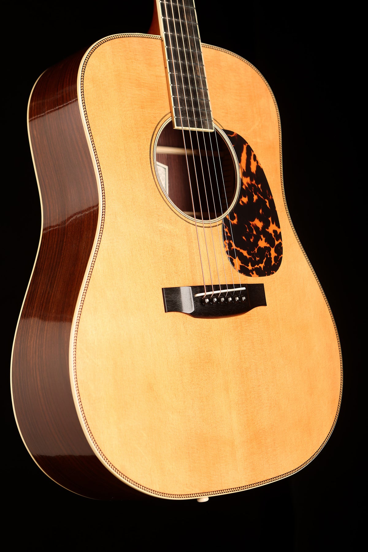 Atkin White Rice Dreadnought Aged &#39;Sitka Spruce / Indian Rosewood&#39; Acoustic Guitar - Acoustic Centre Music Store, Melbourne Australia