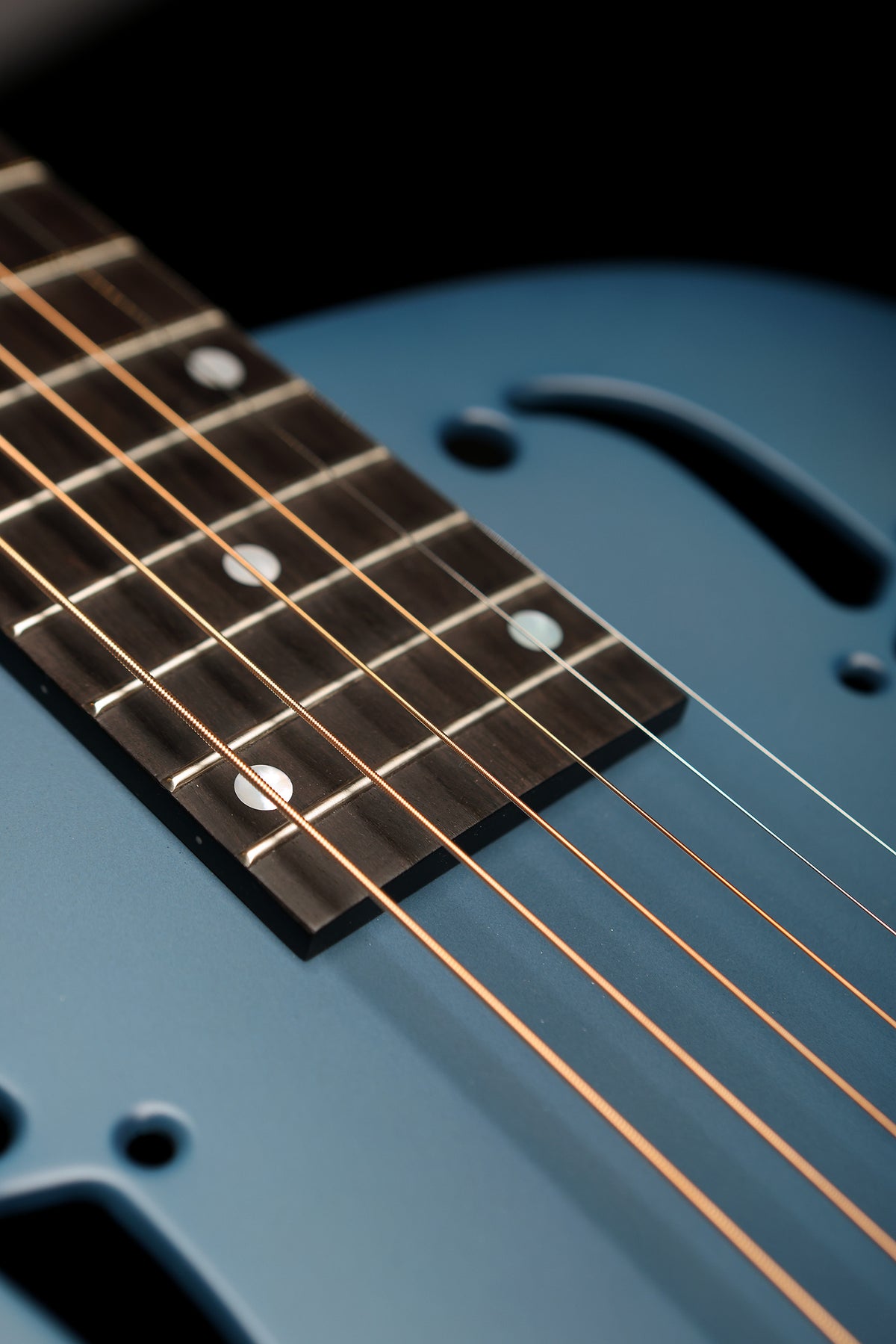 National NRP Steel &#39;Blue&#39; Resonator Guitar - Acoustic Centre Music Store, Melbourne Australia