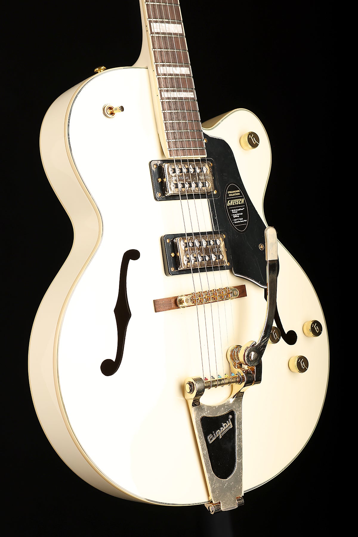 Gretsch G2420TG Streamliner Hollow Body with Bigsby LTD ‘Vintage White’ Electric Guitar