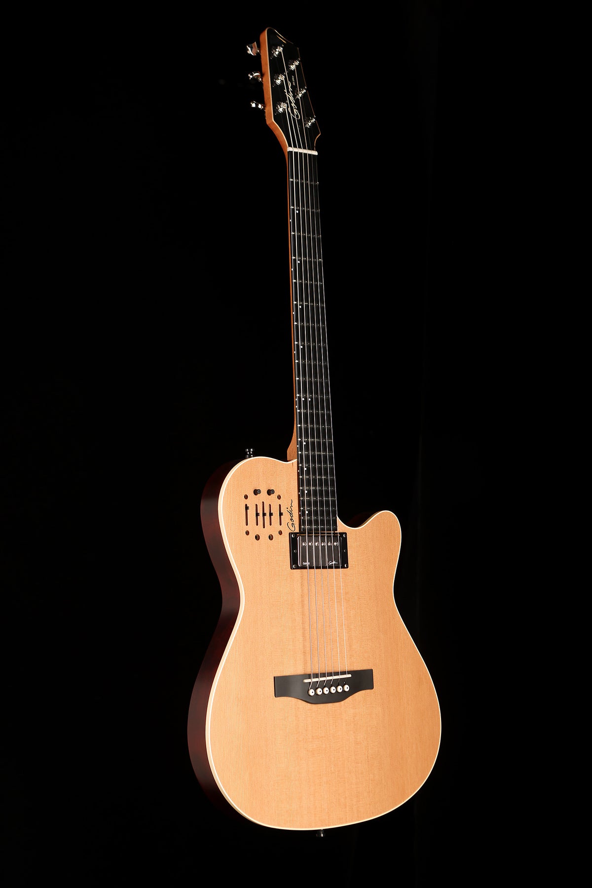 Godin A6 Ultra Natural SG Hybrid Acoustic Electric Guitar - Acoustic Centre Music Store, Melbourne Australia